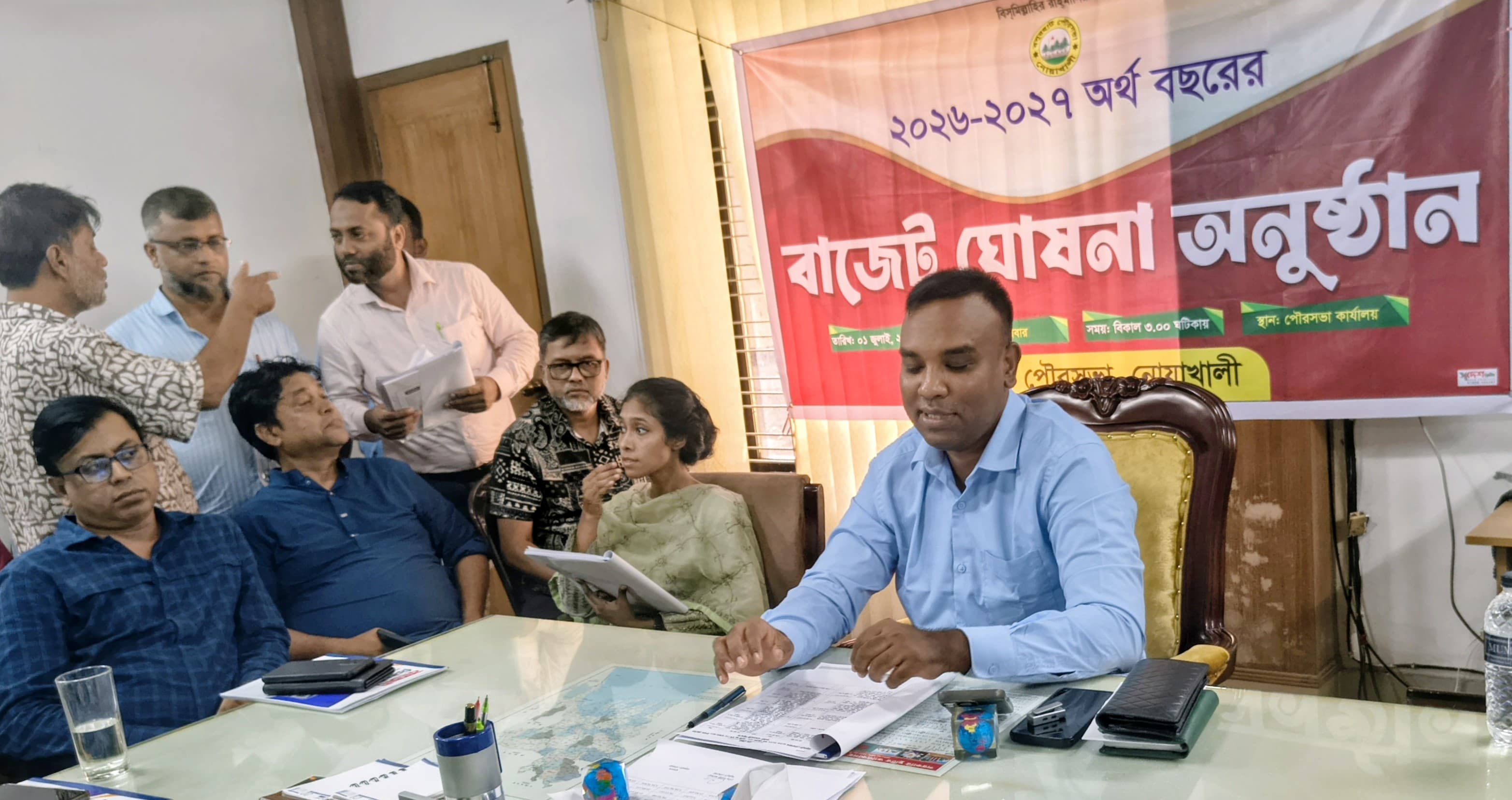 বসুরহাট পৌরসভার ২০২৬-২৭ অর্থবছরের ১১৮ কোটি ৭৪ লাখ টাকার প্রস্তাবিত বাজেট ঘোষণা