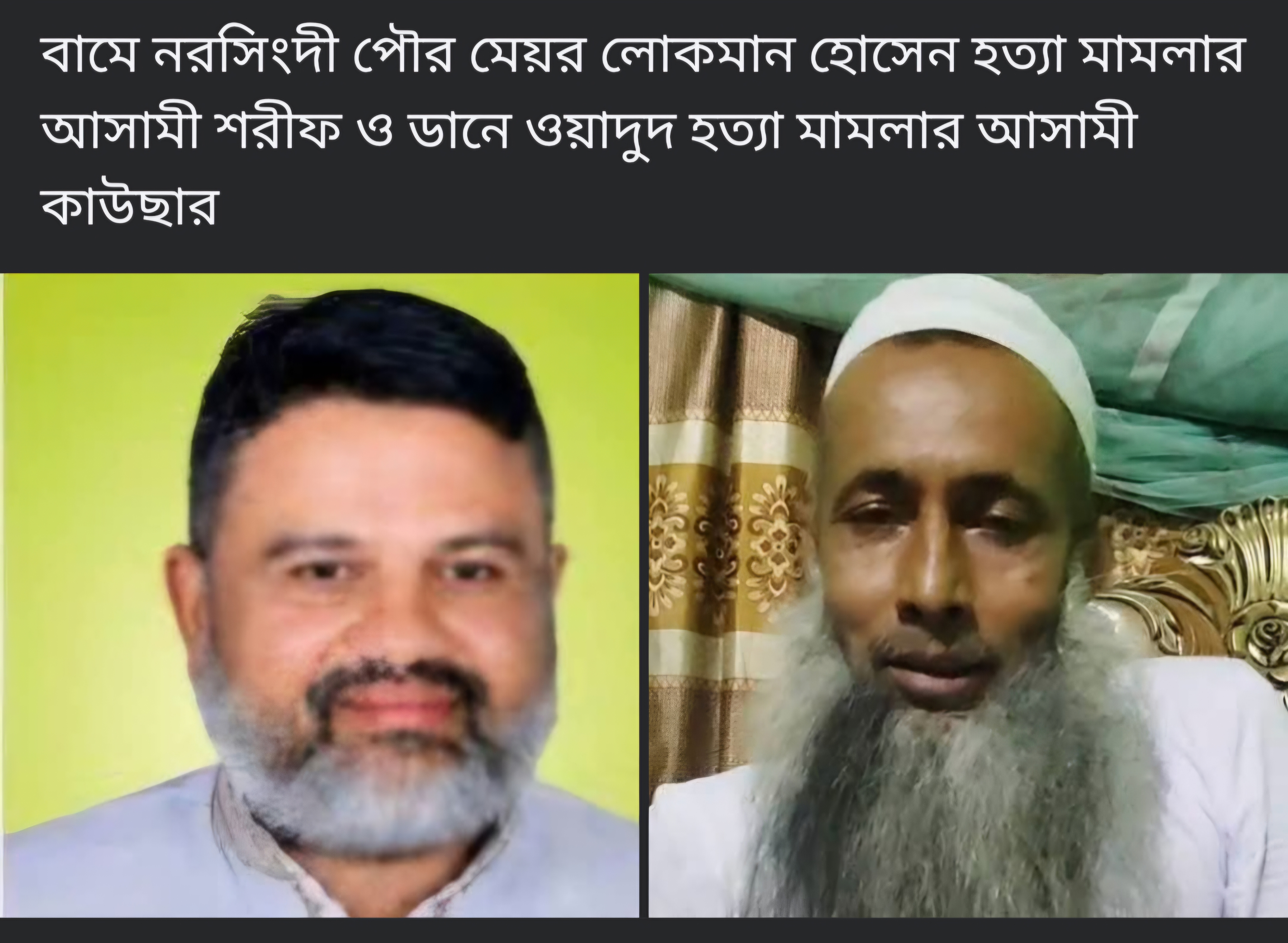 মাদক ও সন্ত্রাসমুক্ত নরসিংদীর দাবিতে প্রচারণা