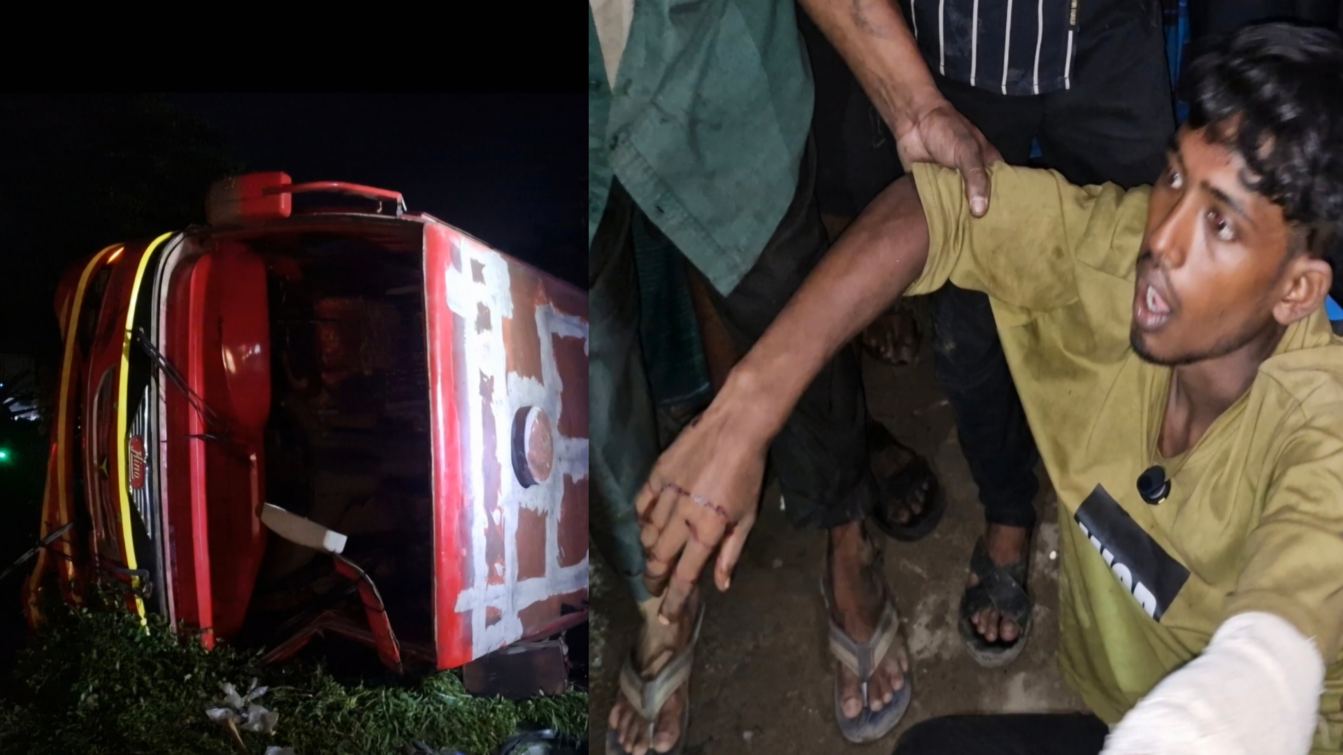 ফেনীতে বাস উল্টে কাস্টমস কর্মকর্তা নিহত