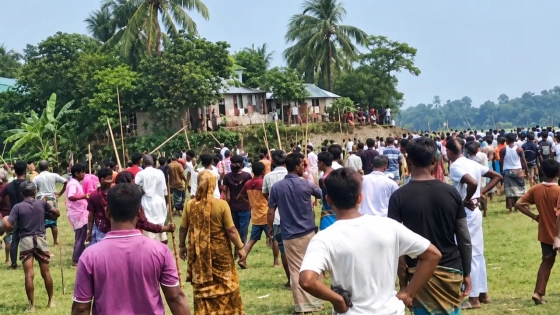 কিশোরগঞ্জে রিং জাল চুরি নিয়ে সংঘর্ষ, আহত ৩০