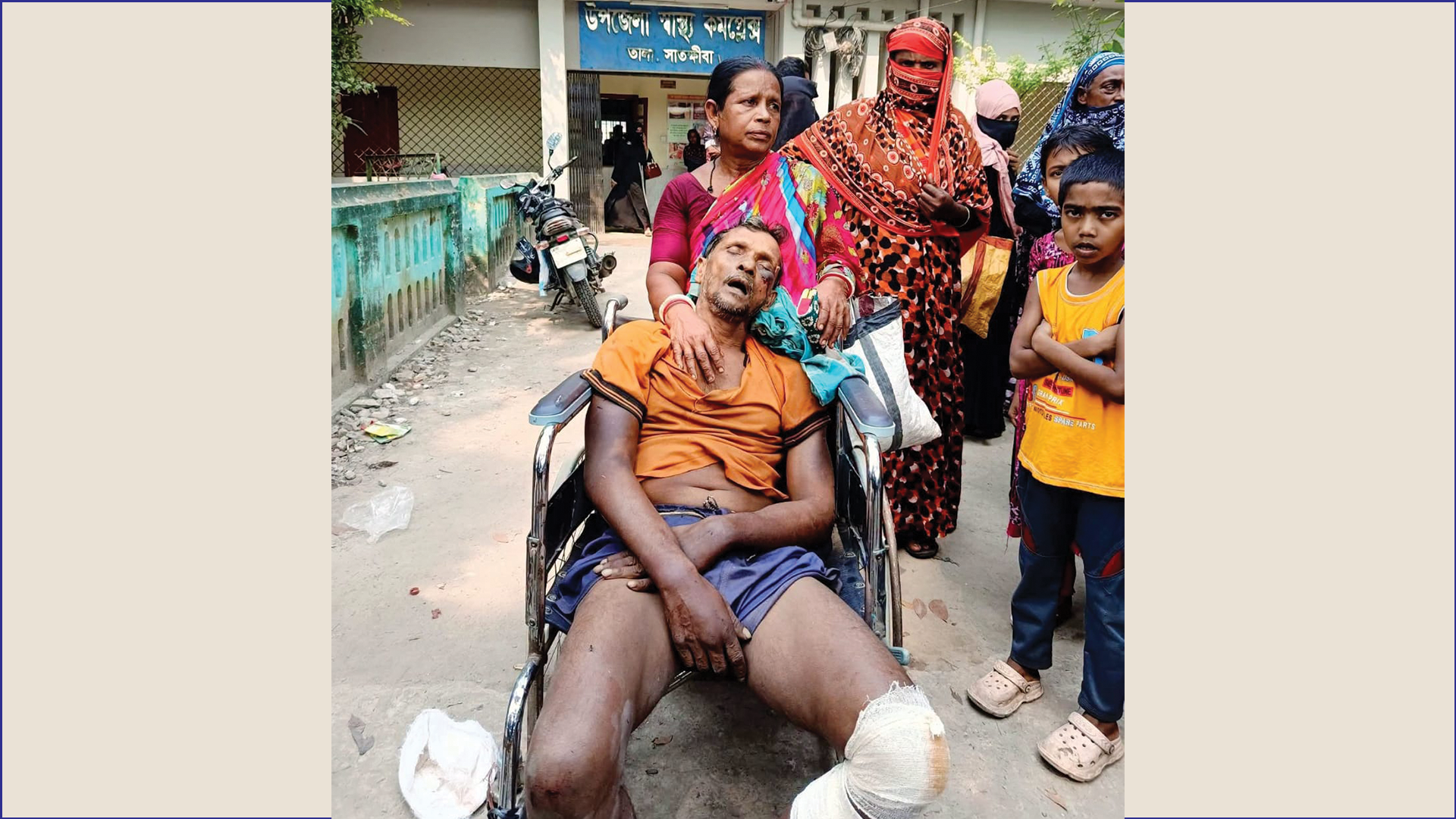 তালায় মাছ চুরির সন্দেহে মৎস্যচাষিকে পিটিয়ে ও কুপিয়ে হত্যা