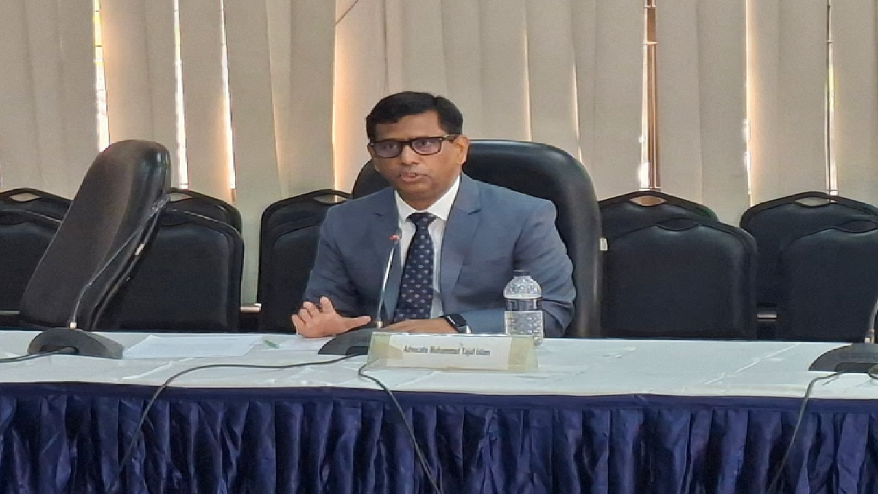 চিফ প্রসিকিউটর তাজুল ইসলাম