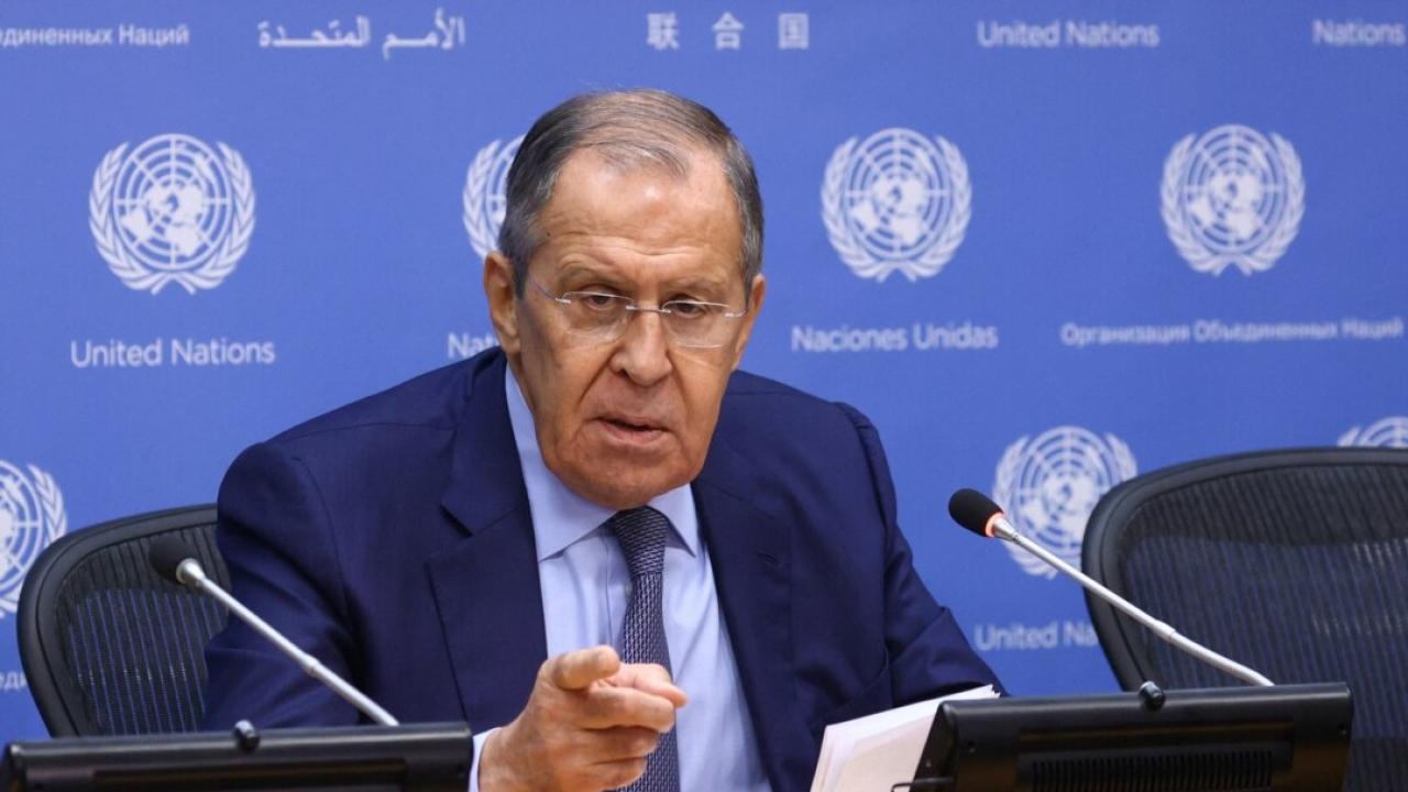 রাশিয়ার পররাষ্ট্রমন্ত্রী সের্গেই ল্যাভরভ।